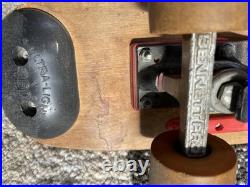 Vintage Skateboard has character Rare and unique 70's All Original Set Up