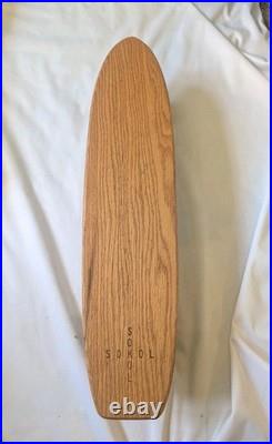 Vintage Sokol Skateboard Wood Deck Clay Wheels Nice Vintage Sokol Skateboard Wood Deck Clay Wheels Nice