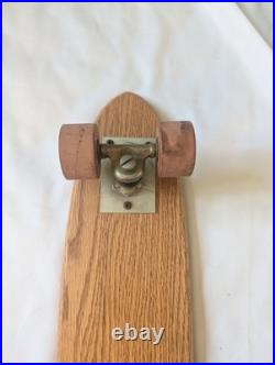 Vintage Sokol Skateboard Wood Deck Clay Wheels Nice