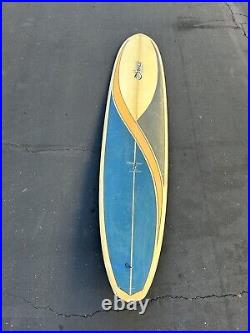 Vintage Surfer Longboard SABER 9' 2 Minchinton for Robert August Endless Summer