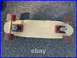 Vintage Surfer Skateboard BENNETT PRO ROAD RIDER WHEELS