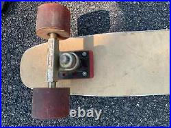 Vintage Surfer Skateboard BENNETT PRO ROAD RIDER WHEELS