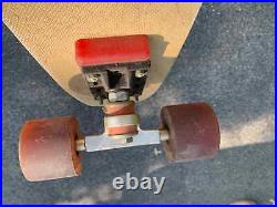 Vintage Surfer Skateboard BENNETT PRO ROAD RIDER WHEELS