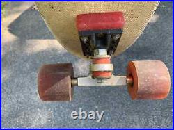 Vintage Surfer Skateboard BENNETT PRO ROAD RIDER WHEELS