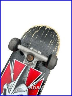 Vintage TONY HAWK Pterodactyl Skull Birdhouse Skateboard Black Red 2001 Complete Vintage TONY HAWK Pterodactyl Skull Birdhouse Skateboard Black Red 2001 Complete