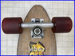 Vintage ThomsonTS Leopard skateboard. Bauman Trucks UFO back OJ Front. 70s