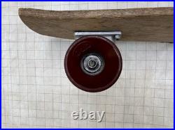 Vintage ThomsonTS Leopard skateboard. Bauman Trucks UFO back OJ Front. 70s