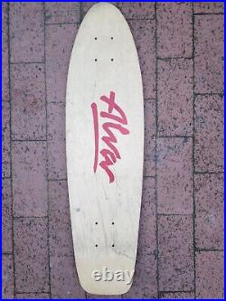 Vintage Tony Alva Skateboard Deck Wood Kick Tail Flame Fade Logo'77 OG RE-ISSUE