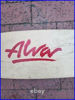 Vintage Tony Alva Skateboard Deck Wood Kick Tail Flame Fade Logo'77 OG RE-ISSUE