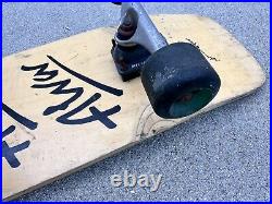 Vintage Tony Alva Tri Logo Skateboard Sims Wheels