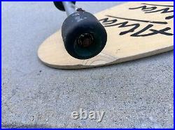 Vintage Tony Alva Tri Logo Skateboard Sims Wheels