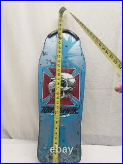 Vintage Tony Hawk Powell Peralta signed Skateboard deck 1980s Pro Model Bones Vintage Tony Hawk Powell Peralta signed Skateboard deck 1980s Pro Model Bones