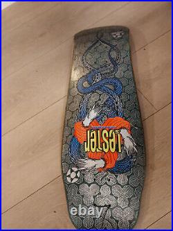 Vintage Tracker Lester Kasai Twisted Dragons 1988 80s Deck Vintage Skateboard