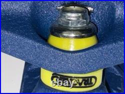 Vintage Tracker Quiktrack Skateboard Trucks NOS RARE All Metal Blue Originals 9