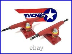 Vintage Tracker Sixtrack Ultralight RED 9 Skateboard Trucks NEW Powell Peralta