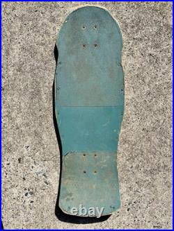 Vintage Tracker Skateboards Dan Wilkes Dinosaur Skateboard Deck 1987