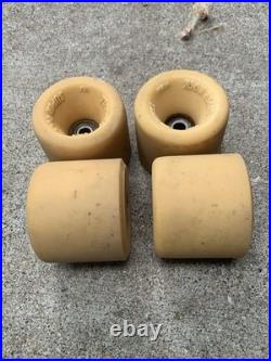 Vintage Tunnel Super Rock Skateboard Wheels 1970s Slightly Used 61mm