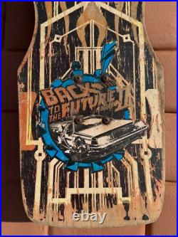 Vintage Valterra 1989 Back To The Future II Skateboard 150mm & 380g Wheels