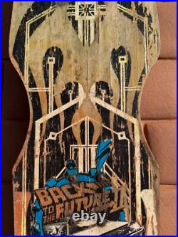 Vintage Valterra 1989 Back To The Future II Skateboard 150mm & 380g Wheels