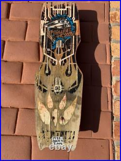 Vintage Valterra 1989 Back To The Future II Skateboard 150mm & 380g Wheels