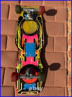 Vintage Valterra 1989 Back To The Future II Skateboard 150mm & 380g Wheels