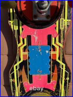 Vintage Valterra 1989 Back To The Future II Skateboard 150mm & 380g Wheels