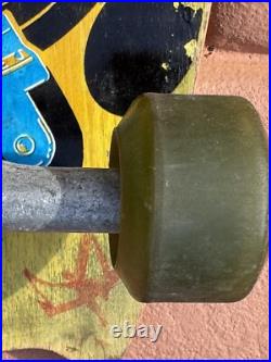 Vintage Valterra 1989 Back To The Future II Skateboard 150mm & 380g Wheels