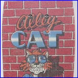 Vintage Valterra Alley Cat I Shred 1987 Skateboard with Trucks & Yellow Wheels