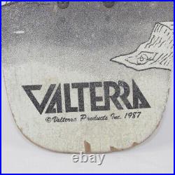 Vintage Valterra Alley Cat I Shred 1987 Skateboard with Trucks & Yellow Wheels