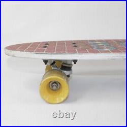 Vintage Valterra Alley Cat I Shred 1987 Skateboard with Trucks & Yellow Wheels