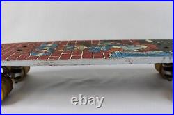 Vintage Valterra Alley Cat I Shred 1987 Skateboard with Trucks & Yellow Wheels