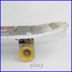 Vintage Valterra Alley Cat I Shred 1987 Skateboard with Trucks & Yellow Wheels