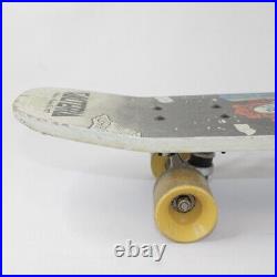 Vintage Valterra Alley Cat I Shred 1987 Skateboard with Trucks & Yellow Wheels