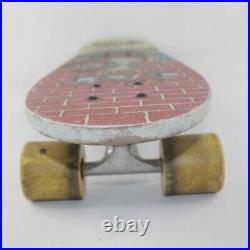 Vintage Valterra Alley Cat I Shred 1987 Skateboard with Trucks & Yellow Wheels