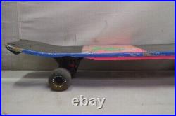 Vintage Valterra Guardian Skateboard 1985 Dragon Green Pink Blue Made USA