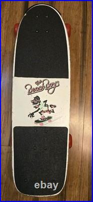 Vintage Valterra The Beach Boys I get around Skateboard 1987 Old School