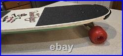 Vintage Valterra The Beach Boys I get around Skateboard 1987 Old School