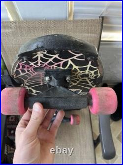 Vintage Variflex Skateboard 1990 Spider-Man Marvel Skate Wooden Board RARE