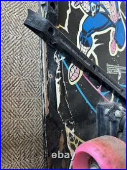 Vintage Variflex Skateboard 1990 Spider-Man Marvel Skate Wooden Board RARE
