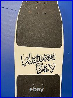 Vintage Variflex Waimea Bay Skateboard Skate Deck Surfing Surf Wall Art