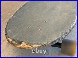 Vintage Vision Gator Skateboard Black on Black Paris Trucks