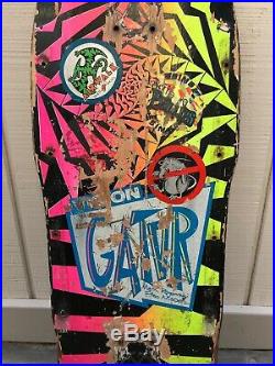 Vintage Vision Gator Skateboard Deck