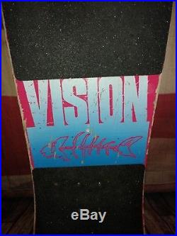 Vintage Vision Lobster Fantail Skateboard John A. Grigley 29.5 x 10 inch 1980's