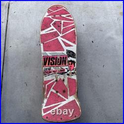 Vintage Vision Mark Gonzales Pro Model Skateboard Complete Rare Graphic Deck