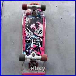 Vintage Vision Mark Gonzales Pro Model Skateboard Complete Rare Graphic Deck
