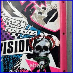 Vintage Vision Mark Gonzales Pro Model Skateboard Complete Rare Graphic Deck