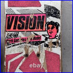 Vintage Vision Mark Gonzales Pro Model Skateboard Complete Rare Graphic Deck