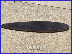 Vintage Vision Pin Tail Longboard Skateboard Deck Only Sidewalk Surfboard 46