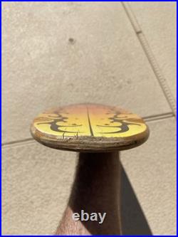 Vintage Vision Pin Tail Longboard Skateboard Deck Only Sidewalk Surfboard 46