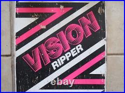 Vintage Vision Ripper Skateboard Complete WithVision Shredder Wheels